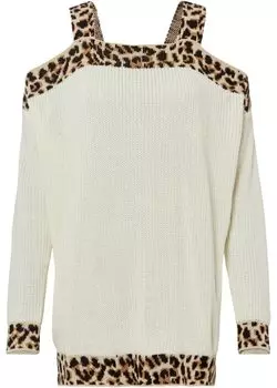 Свитер оверсайз с вырезами Bodyflirt Boutique, черный