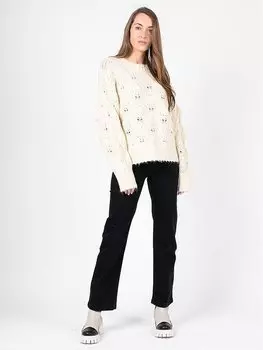 Свитер оверсайз Silvian Heach, бежевый