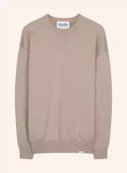 Свитер оверсайз Studio Seidensticker, коричневый