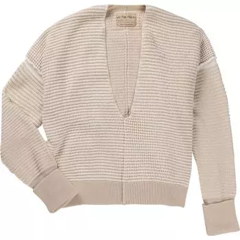 Свитер оверсайз We The Free Into You Free People, цвет oatmilk