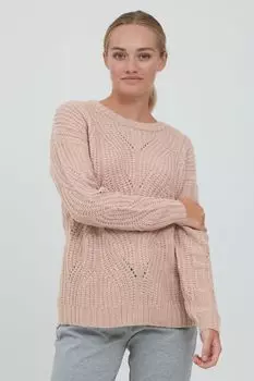 Свитер Oxmo Strick, розовый