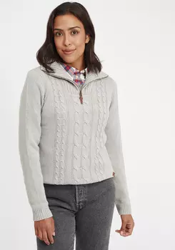 Свитер Oxmo Strick, серый