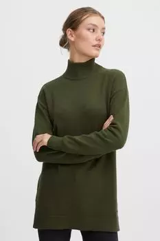 Свитер Oxmo Strick, зеленый