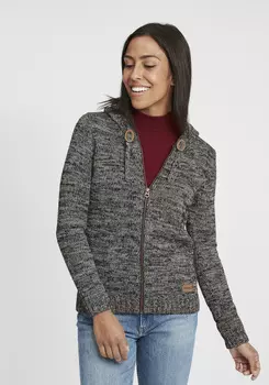 Свитер Oxmo Strickjacke, черный
