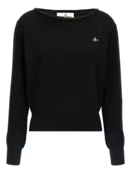 Свитер Pamela с вышивкой Orb Vivienne Westwood, черный