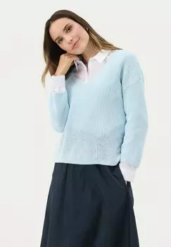 Свитер Part Two, светло-голубой
