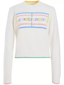 Свитер Pastel Court Casablanca, белый