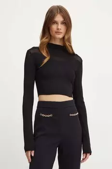 Свитер Патриции Пепе Patrizia Pepe, черный