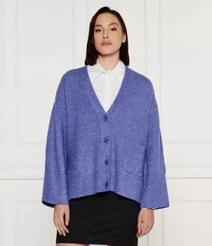 Свитер Patrizia Pepe Loose fit, фиолетовый