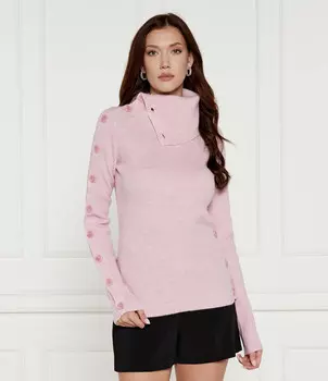 Свитер Patrizia Pepe Regular Fit, пудрово-розовый