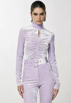 Свитер Patrizia Pepe, сиреневый