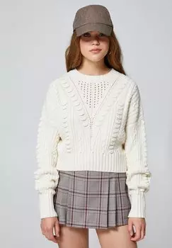 Свитер Patterned Koton, бежевый