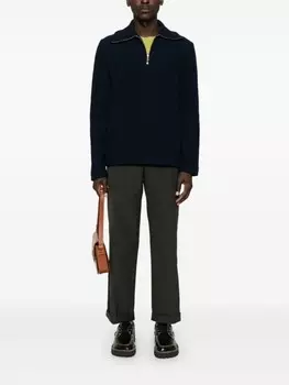Свитер Paul Smith из букле из шерсти, синий