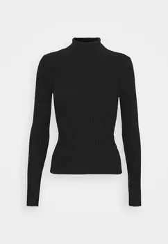 Свитер PCCRISTA ROLL NECK Pieces, черный