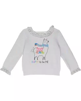 Свитер PEEK Sweater with Metallic Intarsia, белый