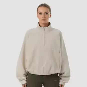 Свитер Pegador Thali Oversized Halfzip Sweater, бежевый