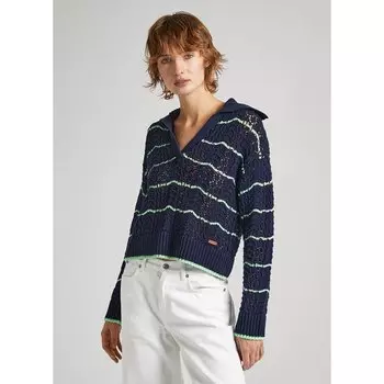 Свитер Pepe Jeans Gemma V Neck, синий