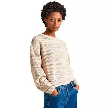 Свитер Pepe Jeans Glo Round Neck, бежевый