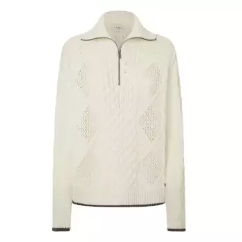 Свитер Pepe Jeans Hada half zip, бежевый