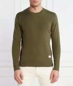 Свитер Pepe Jeans London Моe Regular Fit, зеленый