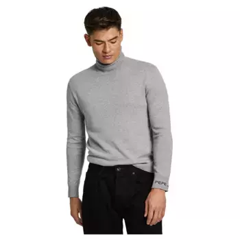 Свитер Pepe Jeans New Andre high neck, серый