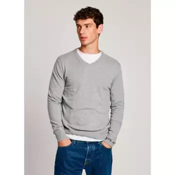 Свитер Pepe Jeans New Andre v neck, серый