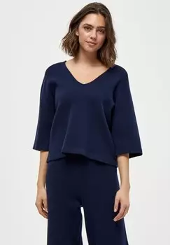 Свитер PEPPERCORN ROSALIA 3-4 SLEEVE, цвет Black Iris