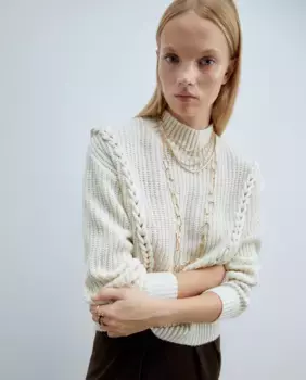 Свитер Perkins с воротником Sfera, цвет Crudo