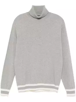 Свитер Peserico с высоким воротом, серый