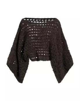 Свитер Peserico, темно-коричневый