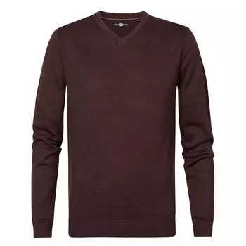 Свитер Petrol Industries 200 V Neck, коричневый
