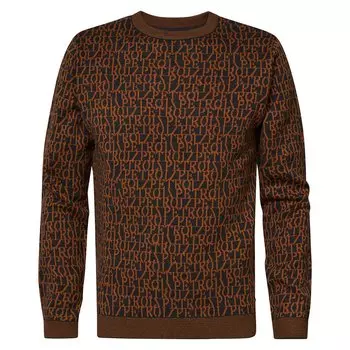 Свитер Petrol Industries 271 Round Neck, коричневый