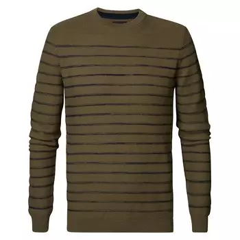 Свитер Petrol Industries M-3020-KWR236 Round Neck, зеленый