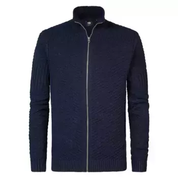 Свитер Petrol Industries M-3040-KWC295 full zip, синий