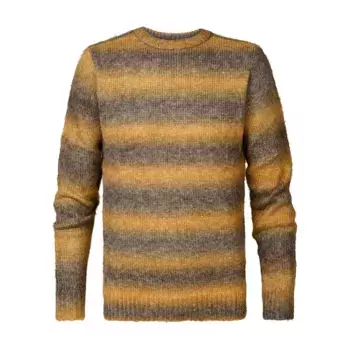 Свитер Petrol Industries M-3040-KWR278, серый/коричневый