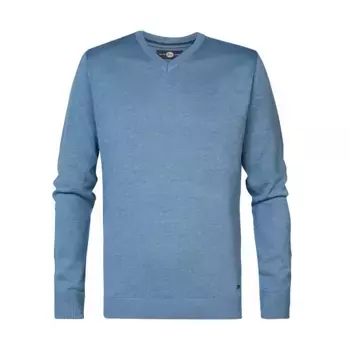 Свитер Petrol Industries M-3040-KWV200 v neck, синий
