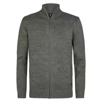 Свитер Petrol Industries M-3050-KWC216 full zip, серый
