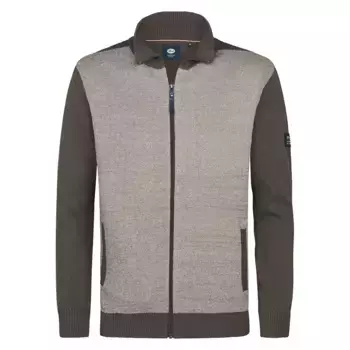 Свитер Petrol Industries M-3050-KWC253 full zip, серый