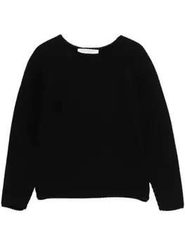 Свитер Philosophy Di Lorenzo Serafini с круглым вырезом, черный