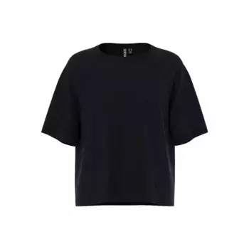Свитер Pieces Bree short sleeve, черный