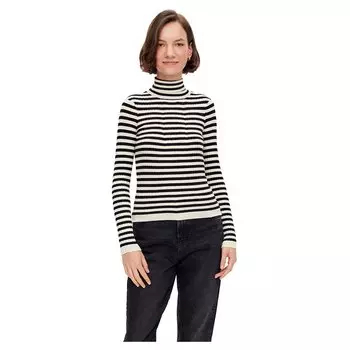 Свитер Pieces Crista 17115049 Roll Neck, черный