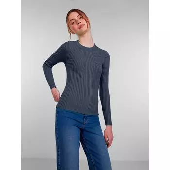 Свитер Pieces Crista O Neck, синий