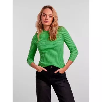 Свитер Pieces Crista O Neck, зеленый