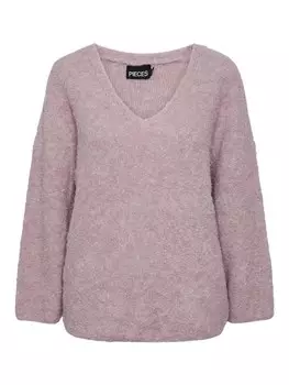 Свитер PIECES Fika, темно-розовый