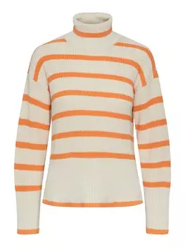 Свитер PIECES June, кремовый