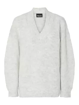 Свитер PIECES NADINA, светло-серый