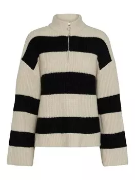 Свитер PIECES Nalini, бежевый