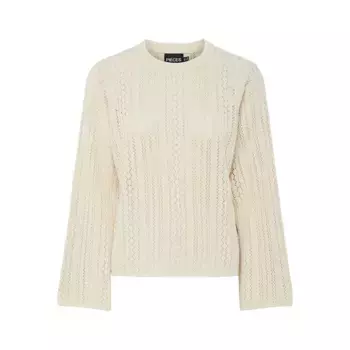 Свитер Pieces Nuka, бежевый