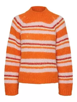 Свитер Pieces, оранжевый