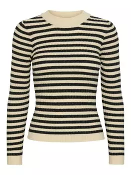 Свитер PIECES PCCrista, бежевый